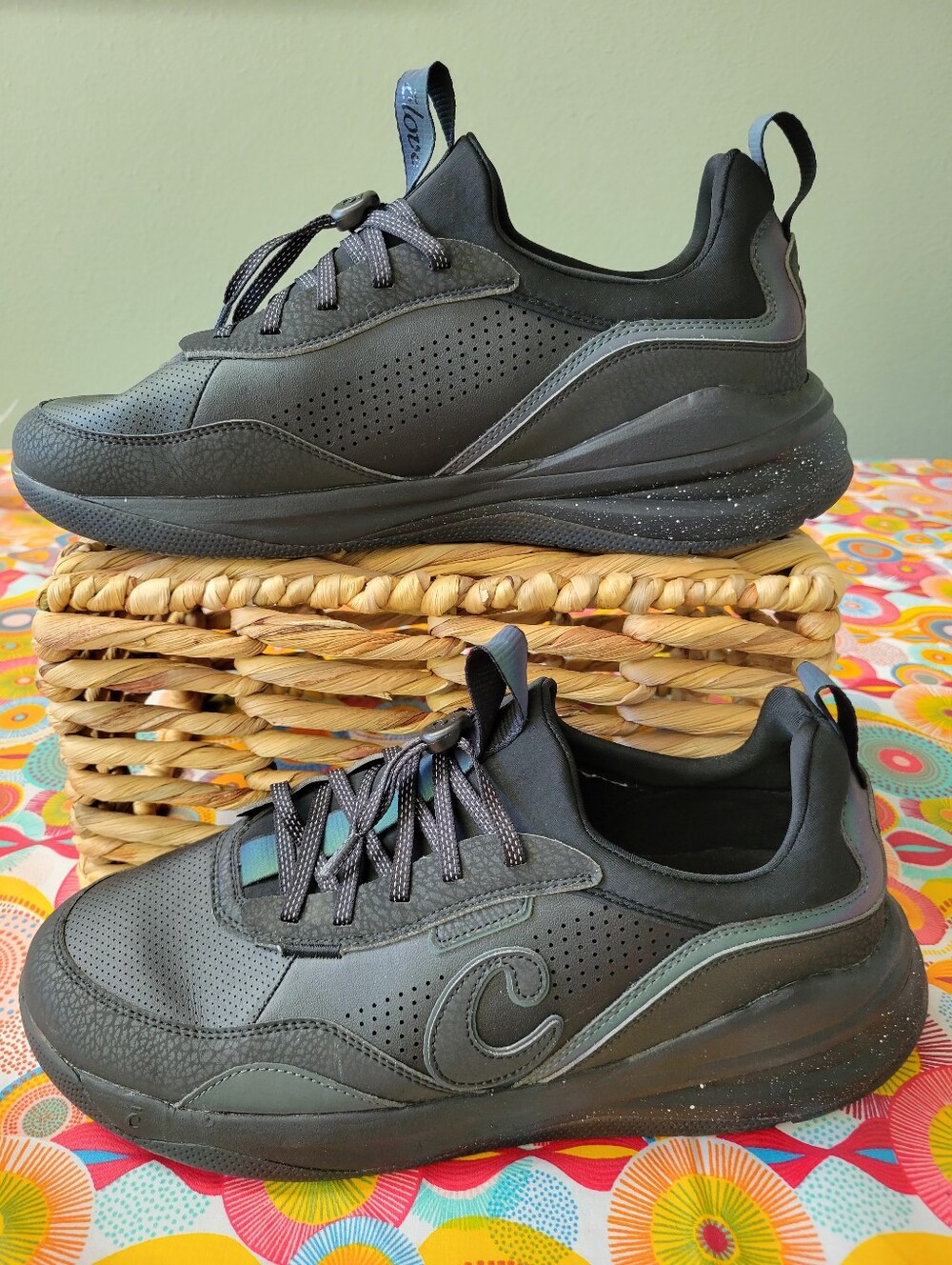 Clove Strada Sneakers Shoes Onyx Flash Men's 10.5 Women's 12 Black